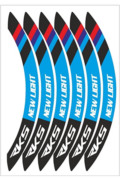 PROMOT RKS NEWLİGHT JANT STİCKER ŞERİT M POWER Uyumlu
