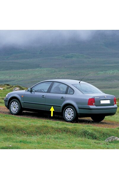 BSG Vw Passat B5 1997-2000 Sol Arka Kapı Çıtası Siyah Plastik 3b0853753