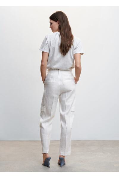 MANGO Woman Keten Kargo Pantolon