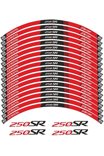 PROMOT CFMOTO 250SR STİCKER JANT ŞERİT