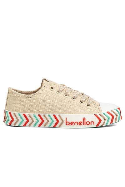 Benetton ®| BN-90624- Beige - Women's Sports Shoes