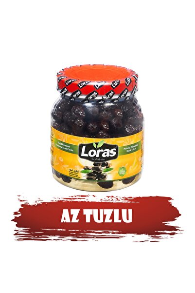 loras zeytin Loras Gemlik Siyah Zeytin Pet Süper 900 Gr (291 - 320)