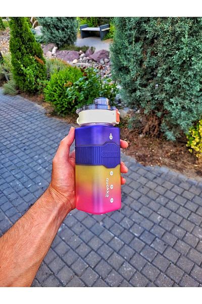Taros زجاجة مياه QUOKKA Rainbow Suiyinzi سعة 550 مل - قارورة، قارورة تخييم، قارورة رياضية
