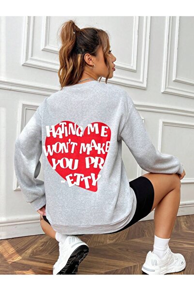 Adrift CODE ADR-SHEN EZwear Slogan Graphic Drop Shoulder Hanorac