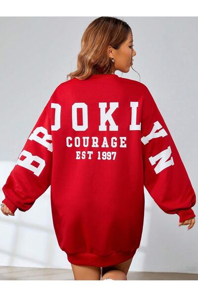 Adrift KOD ADR-SHEN Coolane Dopamine Dressing Φόρεμα Φούτερ με Γραφικά Γράμμα...