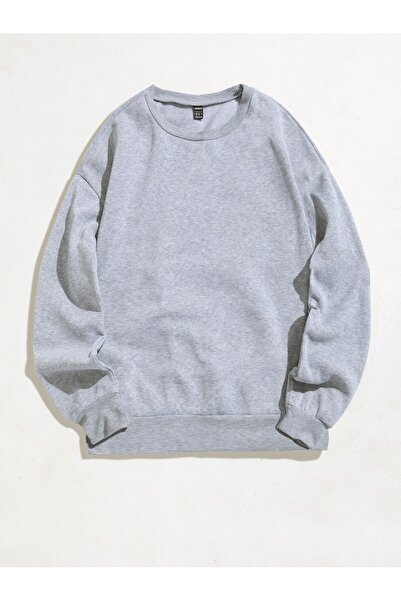 Adrift KOD ADR-SHEN EZwear Jednobojna majica sa okruglim izrezom, siva