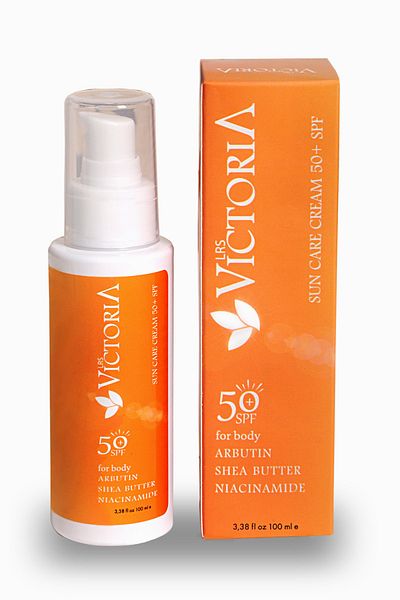 LRS VICTORIA 50 SPF+ SUN PROTECTION CREAM FOR BODY
