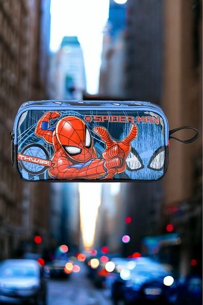 Frocx Τσάντα μολυβιού Spiderman Salto Tech και μπουκάλι νερού
