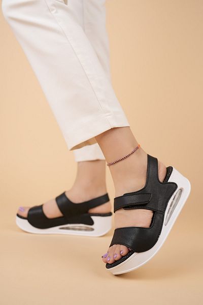 Khayt Fency Anatomical Orthopedic Banded Air Sole Comfortable Daily Women's Slippers Sandals
