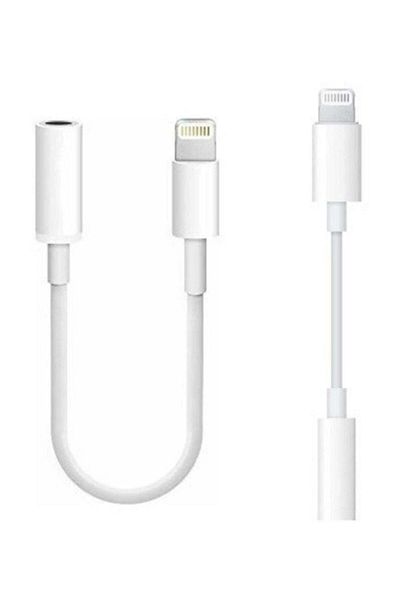 Powerfox محول سماعات الرأس المتوافق مع iPhone 7 8 X Plus Lightning Aux