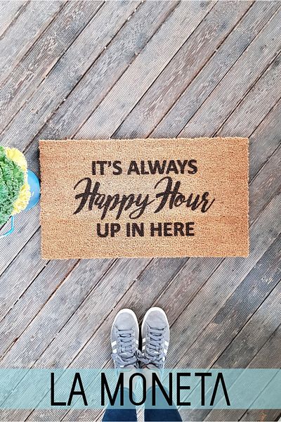 LAMONETA Happy Hour Design Doormat