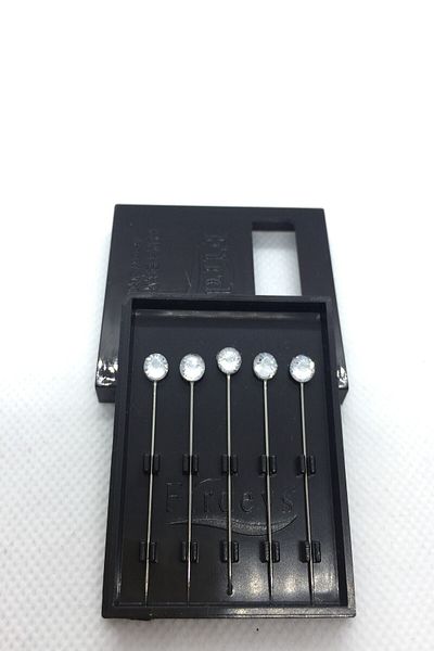 Çınar Aksesuar Scarf Pin - Stone Bulk Pin -(5 Pieces)