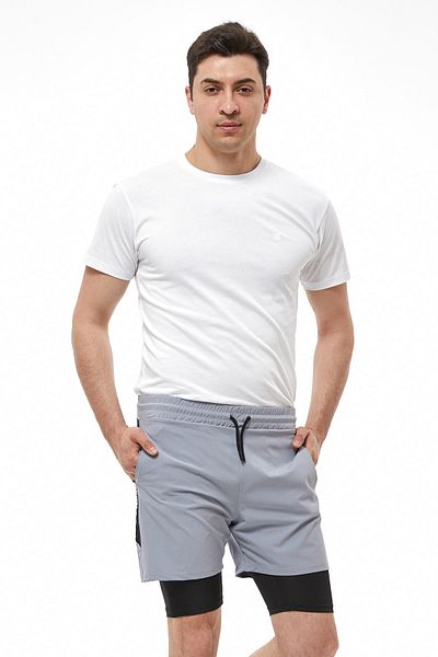 Altay Men's Striped Sports Shorts