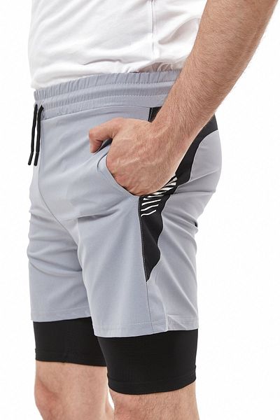 Altay Men's Striped Sports Shorts