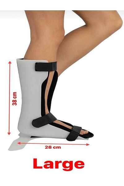 ORTOLİFE Foot Rest Splint Large Size (FOOT GUARD) (Suitable for Two Sided Use)