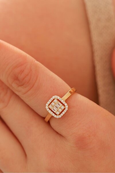 Genel Markalar Imitasyon Pırlanta Modeli Baget Yüzük