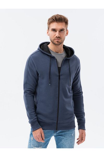 OMBRE Hoodie mit Reißverschluss B1157