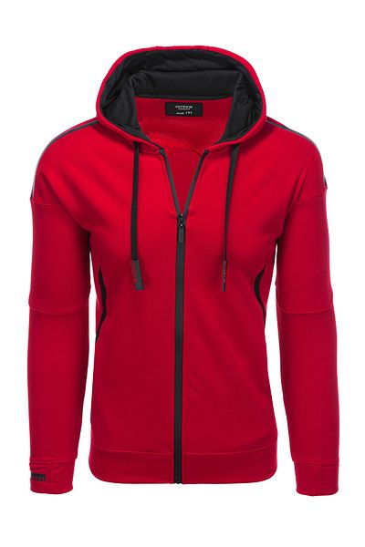 OMBRE Sweatshirt mit Reißverschluss B1076