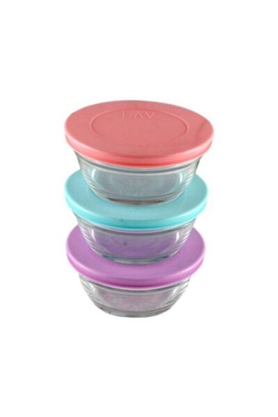 LAV Set of 12 Bowl with Colorful Lid