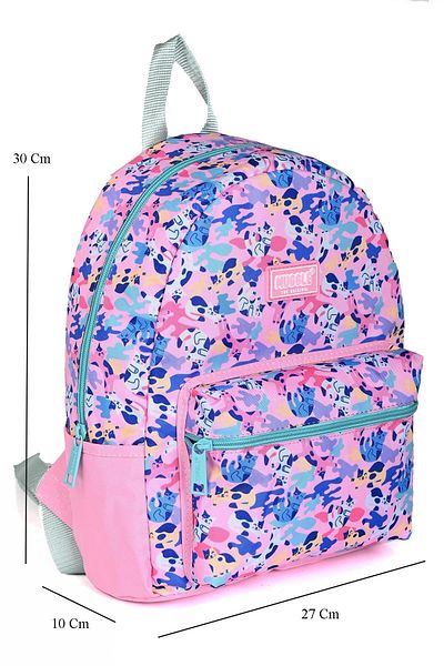 MUGGLE 7754 Rucsac de grădiniță Cat cu 2 compartimente, roz