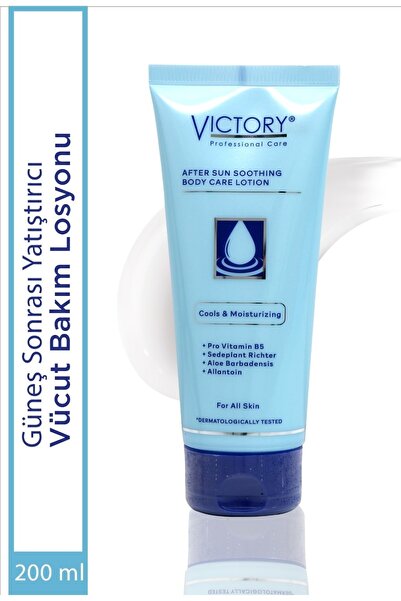 Victory Güneş Sonrası Vücut Bakım Losyonu Yatıştırıcı Nemlendirici 200 ml