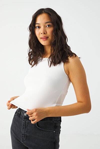 urban focus O Neck Crop Tank Top