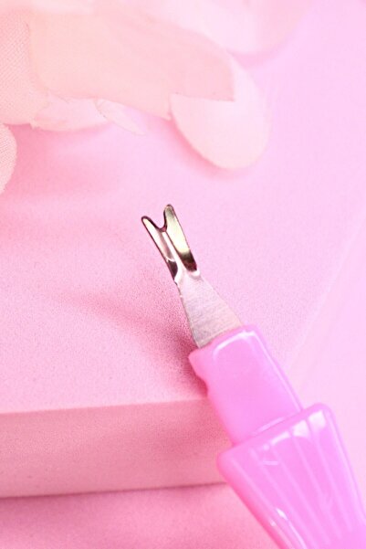 IMAN OF NOBLE ملف لاقط اللحوم ذو الطرفين باللون الوردي