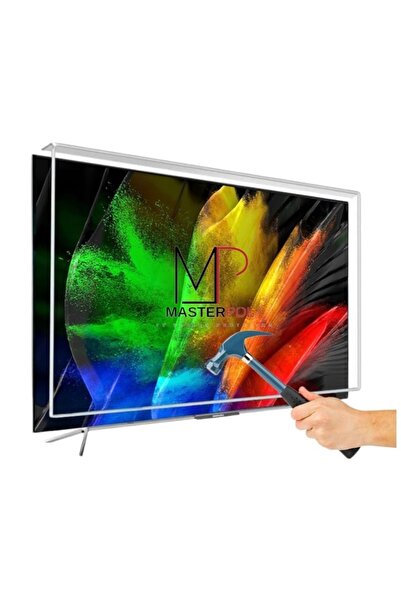 MASTERPOL Samsung uyumlu Tv Ekran Koruyucu 50 inç inc 50 Q80T QLED 4K UHD Sma...