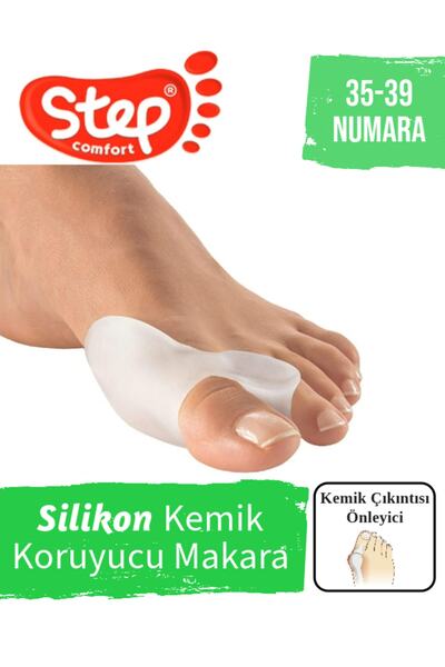 COMFORTSTEP Makaralı Kemik Koruyucu Parmak Arası Silikon - 1 Çift