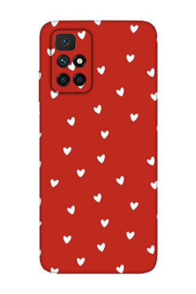 frondcase Redmi 10 2022 Tiny Hearts Red Phone Case