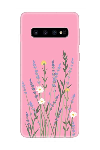 frondcase Samsung S10 Plus Lavanta Pembe Telefon Kılıfı