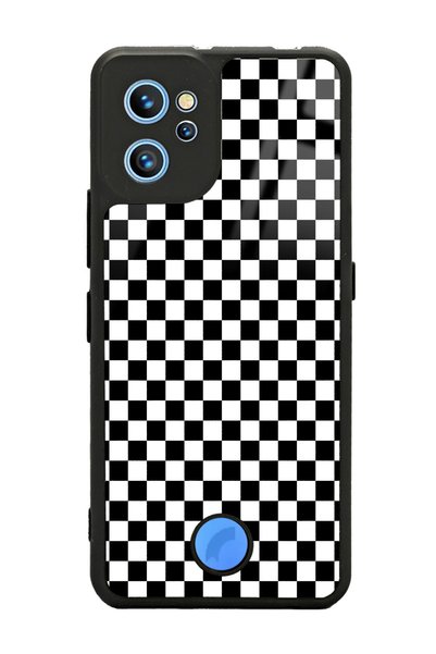Spoyi غلاف هاتف لامع بتصميم مربعات من Reeder S19 Max Pro