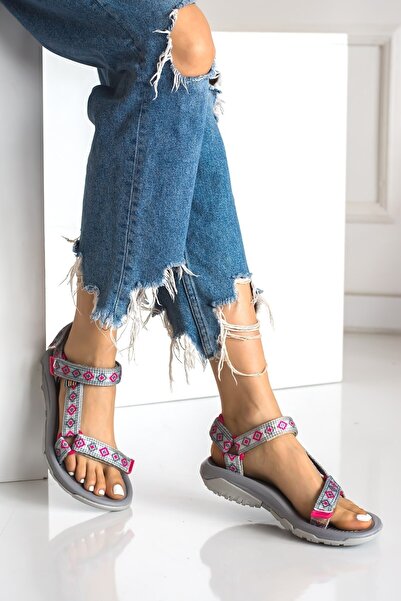 İmerShoes Daily Women's Men's Slippers Velcro Sandals Comfortable Light Sole Outdoor Flexible Shoes 125