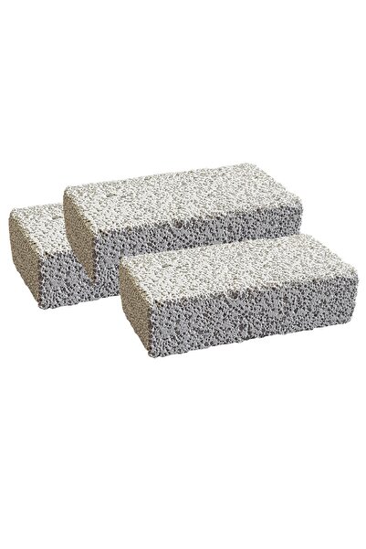 Zencefil Organik 3 قطع من حجر الخفاف للعناية بالقدم وحجر القدم