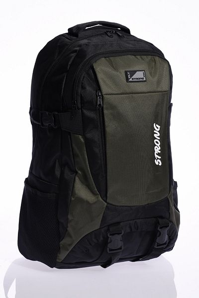 Fiyaka St-04 Mountaineer Αδιάβροχη τσάντα κάμπινγκ πολλαπλών τμημάτων Travel Mountaineer Bag Σακίδιο πλάτης Χακί