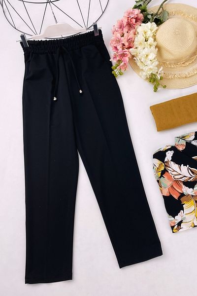 Modaytesettür DARK TROUSERS SCUBA CREPE PANT