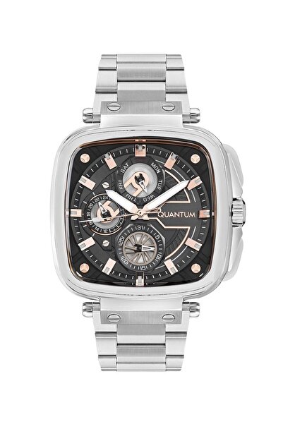 Quantum PWG1092.350 41 mm Steel Cord White Men's Wristwatch