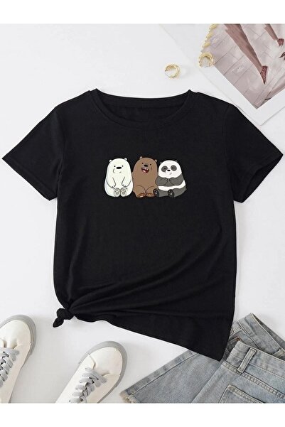 blausee wear تي شيرت بتصميم دببة غبية للجنسين