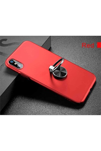 Fibaks Case for Apple iPhone X Colorful Hard Mica with Ring Stand Original Baseus Cover