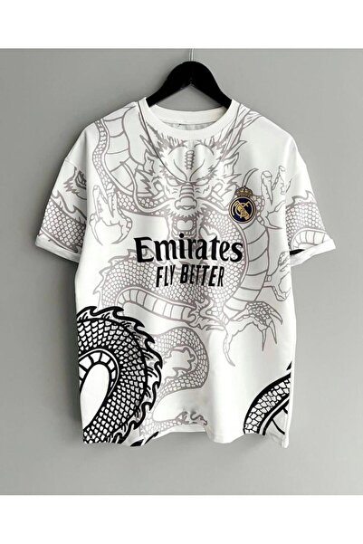 Combineman35 Tricou pentru bărbați Off White Emirates Fly Better Oversize Cre...