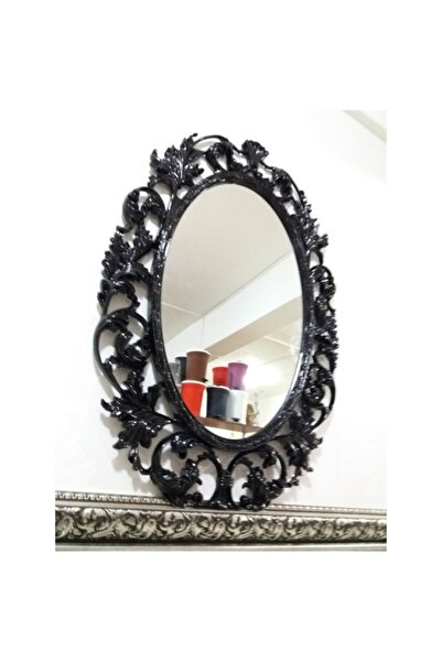 M3DECORİUM Antik 103 cm Oymalı Desenli Işlemeli Rustik Çerçeveli Askılı Boy B...