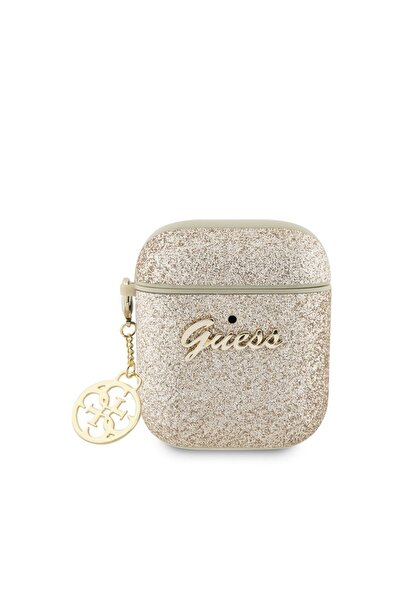 Guess Uyumlu Kılıf Glitter 4G Charm Exclusive Tasarım