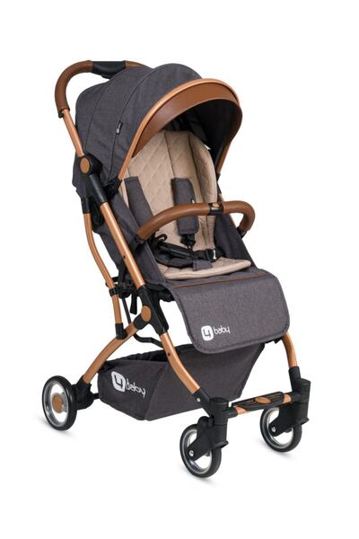 4 Baby Ab380 Drone Gold Kabin Bebek Arabası Antrasit