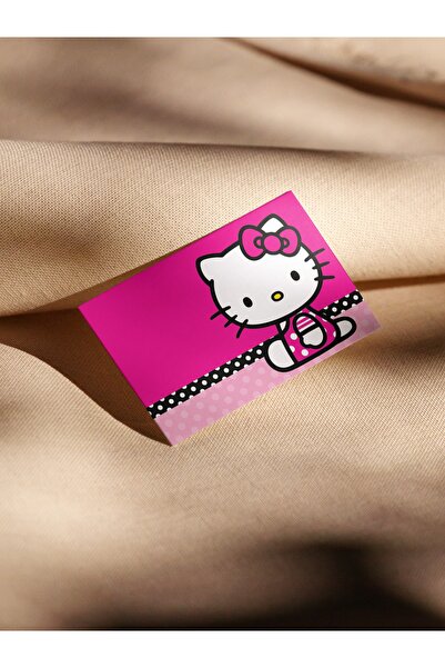 Namgo Pembe Hello Kitty Fotokart, Kartvizit Telefon, Cüzdan, Duvar Aksesuarı