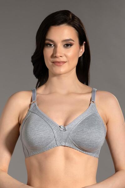 NEWBRA LINGERIE Жіночий бюстгальтер без підкладки, сірий 3C3T1N7O50