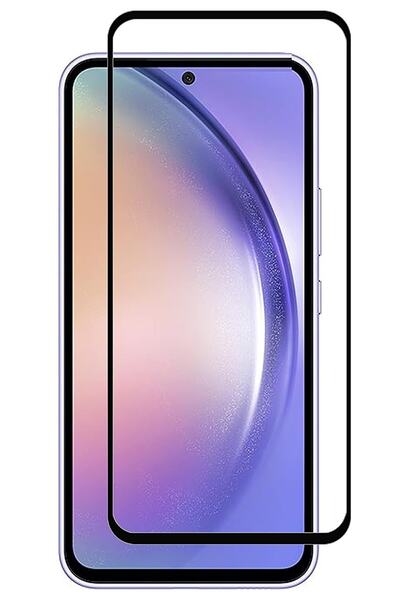 CEPSTOK Samsung Galaxy A54 Kırılmaz Cam 5D Tam Kaplayan 9H Temperli Ekran Kor...