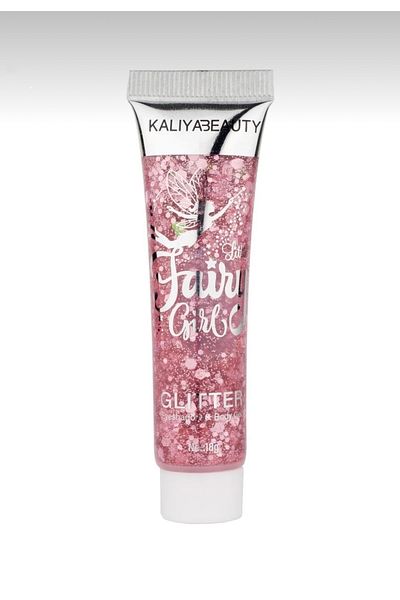 MT Pink Glitter Face - Face and Body Glitter, Golden Yellow Glitter Eyeshadow