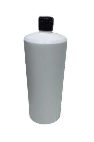 Paradise Ambalaj 1000ML - 3 Adet - Beyaz Plastik şampuan Şişesi + damla dökme...