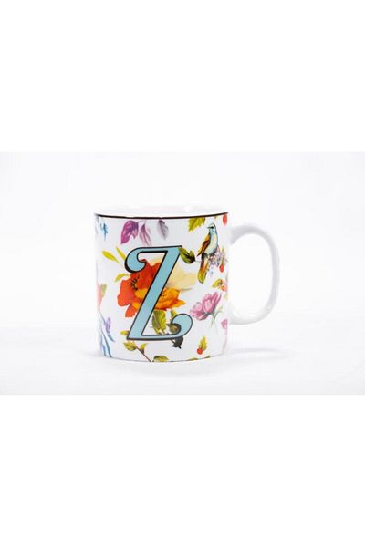 The Mia Floragram Heart Letter Z