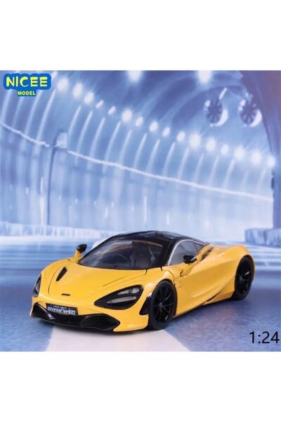 CarStore MCLAREN 720S 1:24 MODEL MAKET ARABA SARI